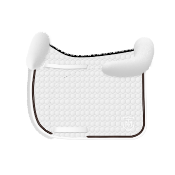Chabraque dressage avec rebords personnalisable - Mattes