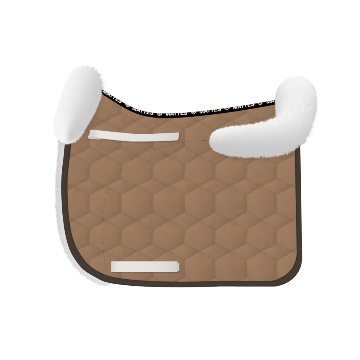 Chabraque dressage avec rebords personnalisable - Mattes