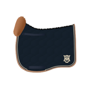 Tapis Eurofit dressage avec rebord avant personnalisable - Mattes