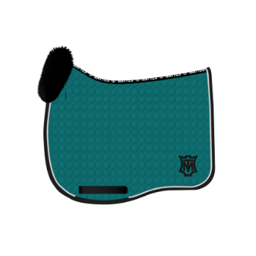 Tapis Eurofit dressage avec rebord avant personnalisable - Mattes