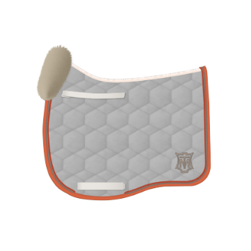 Tapis Eurofit dressage avec rebord avant personnalisable - Mattes