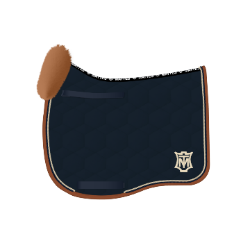 Tapis Eurofit dressage avec rebord avant personnalisable - Mattes