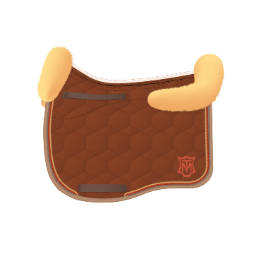 Tapis Eurofit dressage avec rebords personnalisable - Mattes