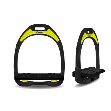 Etriers aluminium noir personnalisables - Flex-on