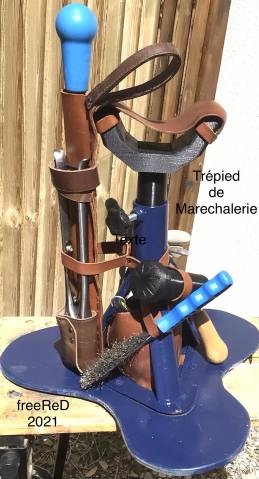 Trépied de maréchalerie