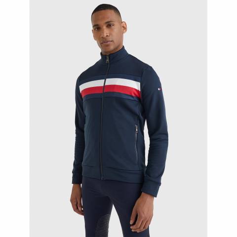 Veste d'entraînement Homme Signature Tape 2022 Bleu - Tommy Hilfiger