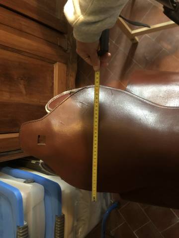 Selle de randonnée marron