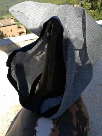 Bucas Buzz Off Fly Mask Bleu