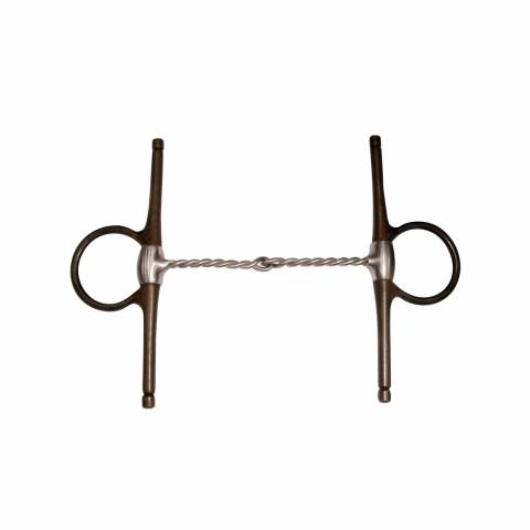 Mors Filetées Western Fer Bruni Torsadé Metalab
