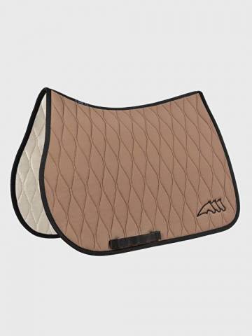 Ensemble Camel tapis + bonnet + bandes Equiline
