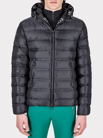 Veste en duvet homme noir Equiline