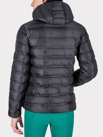 Veste en duvet homme noir Equiline