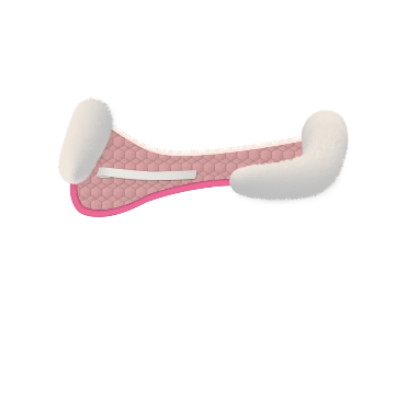 Amortisseur islandais avec rebords personnalisable - Mattes