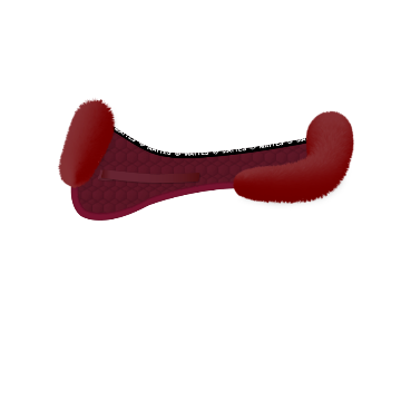 Amortisseur islandais avec rebords personnalisable - Mattes