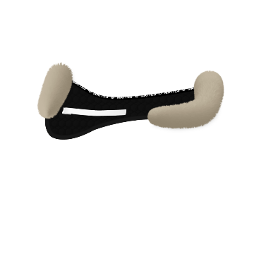 Amortisseur islandais avec rebords personnalisable - Mattes