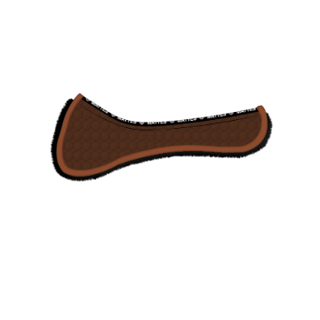 Amortisseur dressage sans rebord personnalisable - Mattes