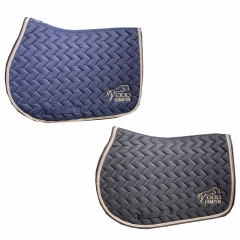 Tapis de selle mixte Nacre - Jump'In