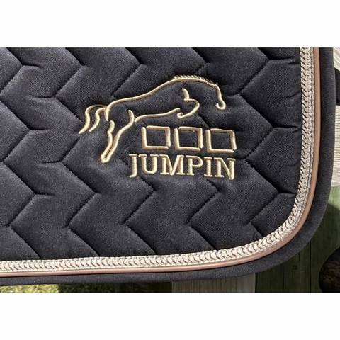 Tapis de selle mixte Nacre - Jump'In