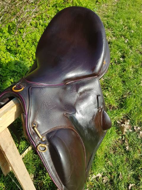 Selle gaston mercier 17.5