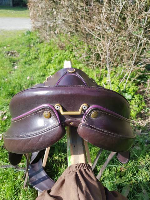 Selle gaston mercier 17.5