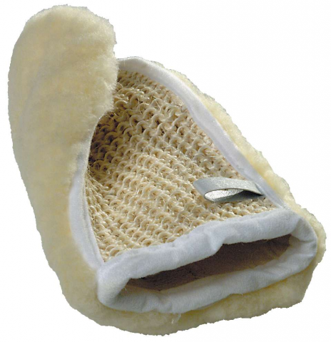 Gant de pansage bi-matière - MATTES