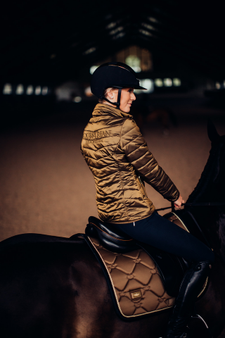 Tapis de selle Golden Brass - Equestrian Stockholm