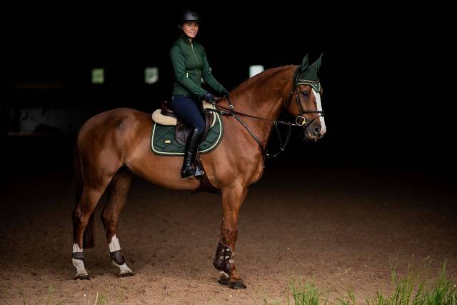 Tapis de selle Forest Green - Equestrian Stockholm