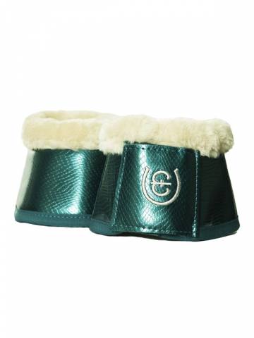Cloches avec faux mouton vert - Equestrian Stockholm