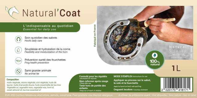 Onguent Natural'Coat - Natural'Innov