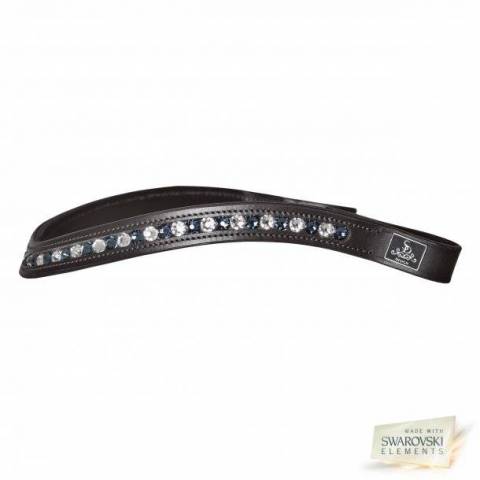 Frontal SWAROVSKI Marine et argent - SD Design