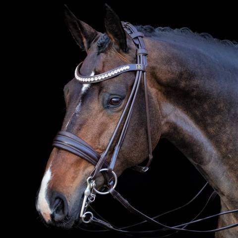 Bride cuir rond Belissimo - SD Design