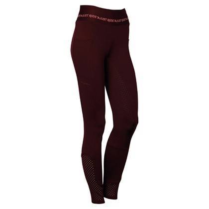 Legging Equitights Just Ride Rosegold Full Grip - Harry's Horse