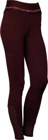 Legging Equitights Just Ride Rosegold Full Grip - Harry's Horse