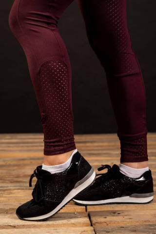 Legging Equitights Just Ride Rosegold Full Grip - Harry's Horse