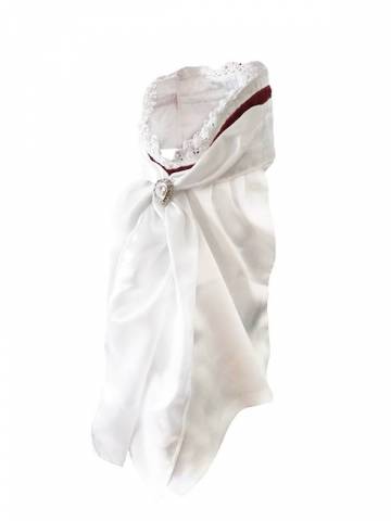 Cravate Queen Bordeaux - Equestrian Stockholm