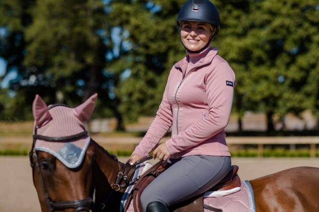 Veste Polaire Equestrian Stockholm - Pink Crystal