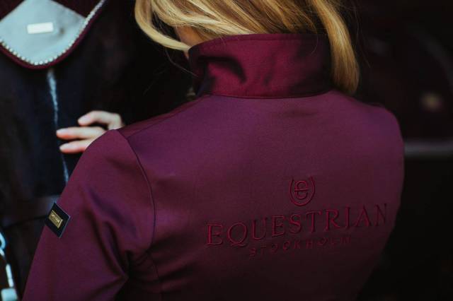Veste Polaire Equestrian Stockholm - CRYSTAL MERLOT GOLD