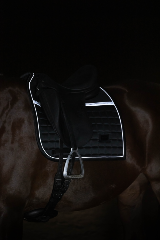 Tapis de selle Luminous Black - Equestrian Stockholm