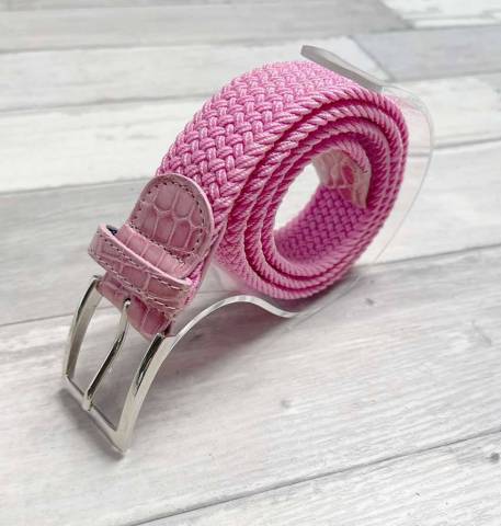 Ceinture Grand Prix Rose/Rose - Melca Paris