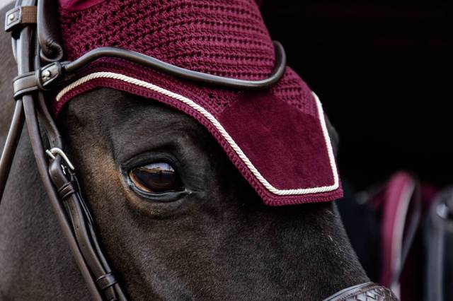 Bonnet Wellington Velvet Bordeaux - Kentucky