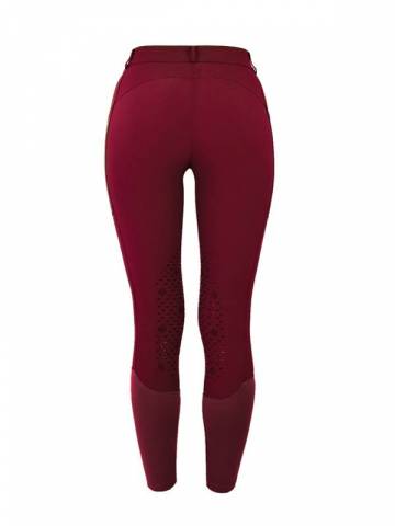 Pantalon Elite Knee Grip Dark Bordeaux - Equestrian Stockholm