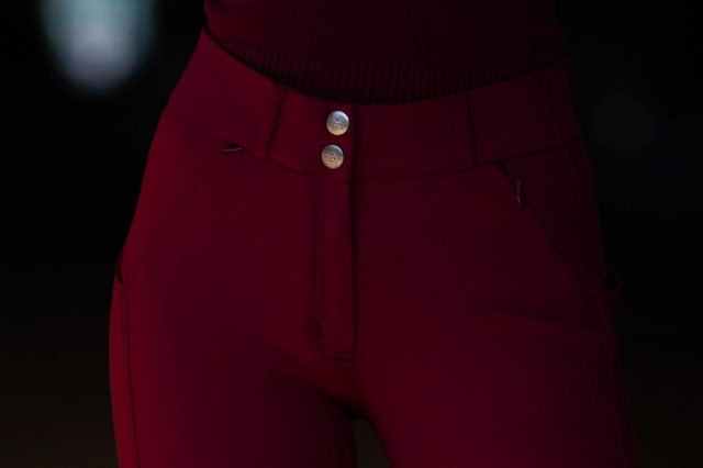 Pantalon Elite Knee Grip Dark Bordeaux - Equestrian Stockholm