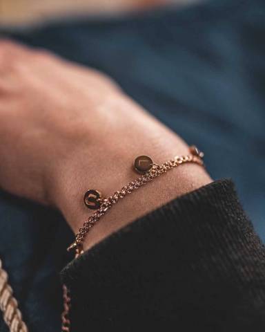 Bracelet avec breloques personnalisées - Ponytail & Co