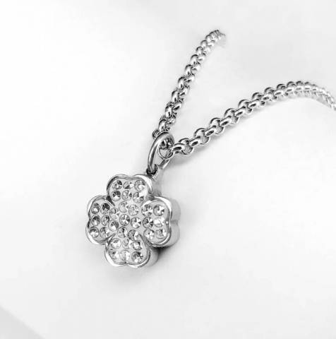 Pendentif trèfle à quatre feuilles - Ponytail & Co