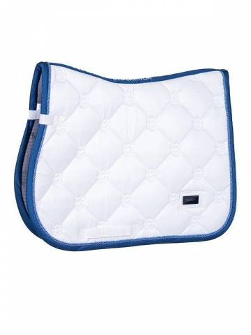 Tapis White Blue Meadow - Equestrian Stockholm