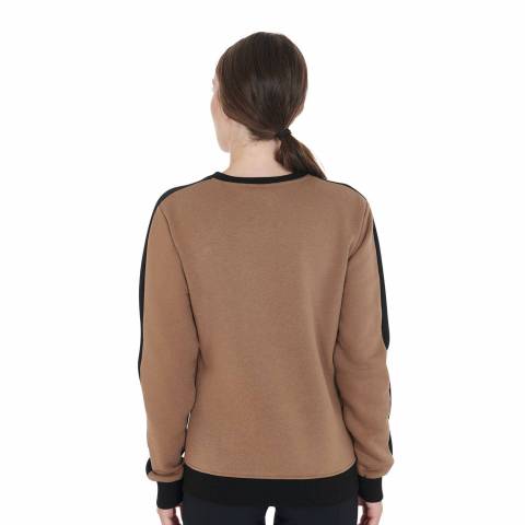 Sweat à col rond avec logo imprimé - Equestro