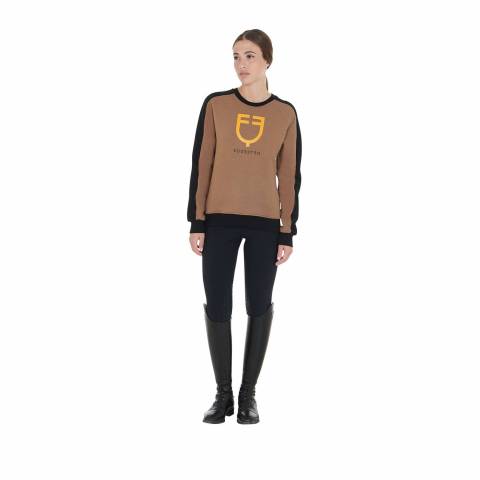 Sweat à col rond avec logo imprimé - Equestro