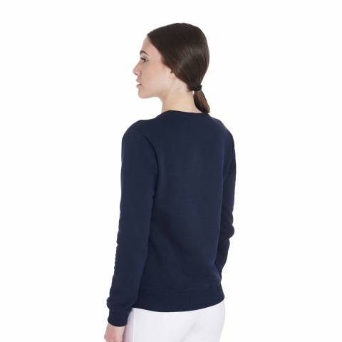 Sweat à col rond avec logo - Equestro
