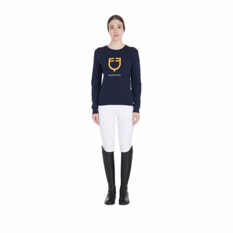 Sweat à col rond avec logo - Equestro