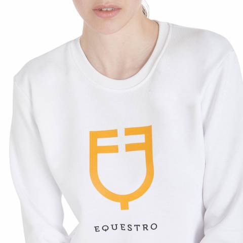 Sweat à col rond avec logo - Equestro